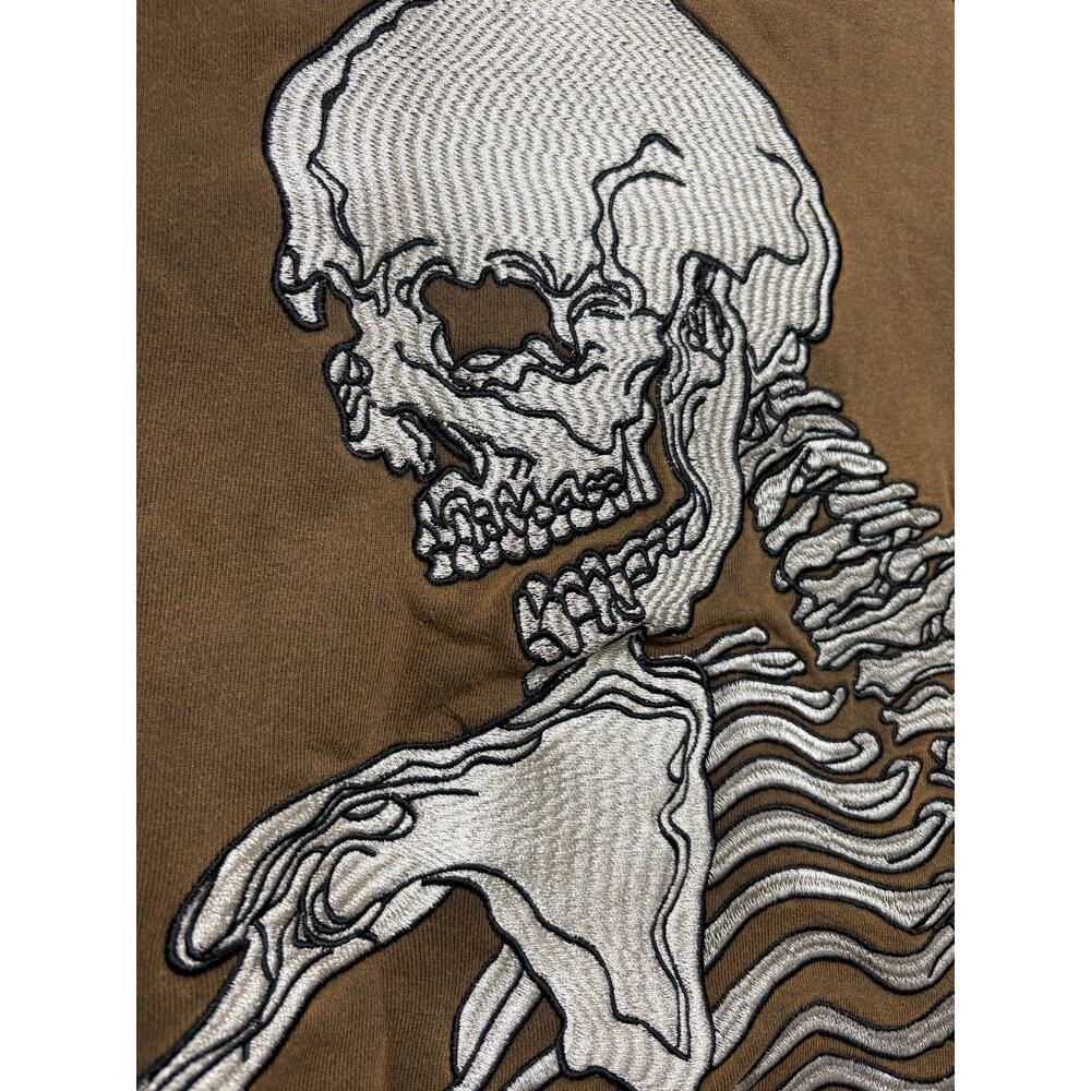 NWT - GodSpeed R.O.D. Skelton Hoodie - Washed Brown - Sz. M - Picture 8 of 8